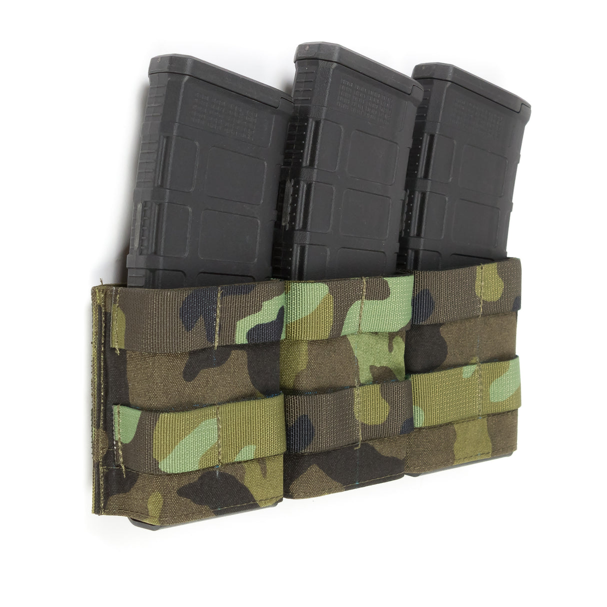 FAST-S self-locking pouch for 3 AR 15 magazines